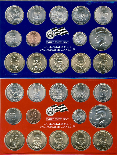 2010 mint coin set