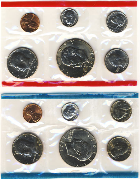 1978 USA 12 Coin Uncirculated Sets Denver and Philadelphia Mints 
