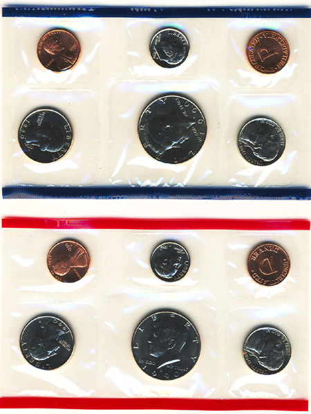 1990 Uncirculated Mint Set