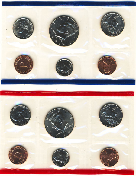 1995 Mint Set | US Mint Uncirculated Coin Sets