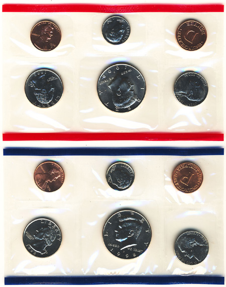 1998 Uncirculated Mint Set
