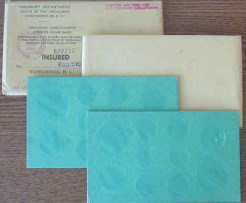 1958 Mint Set Packaging