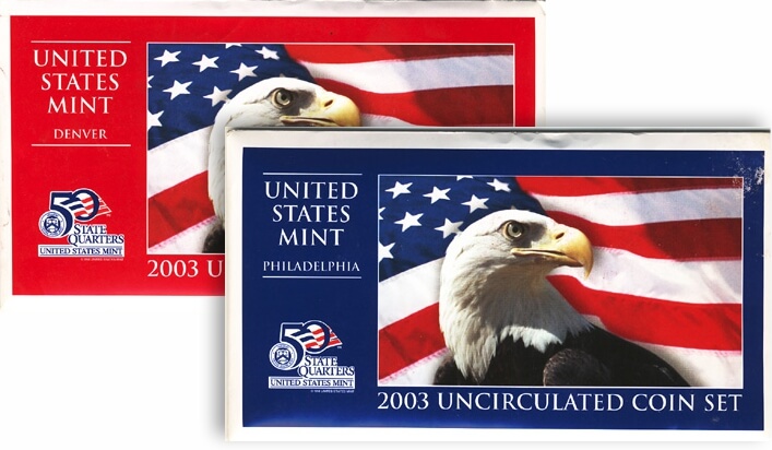 2003 Mint State Packaging