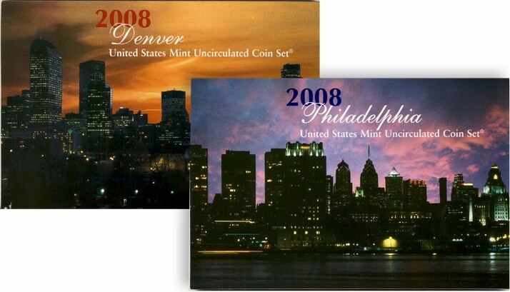 2008 Mint Set Packaging